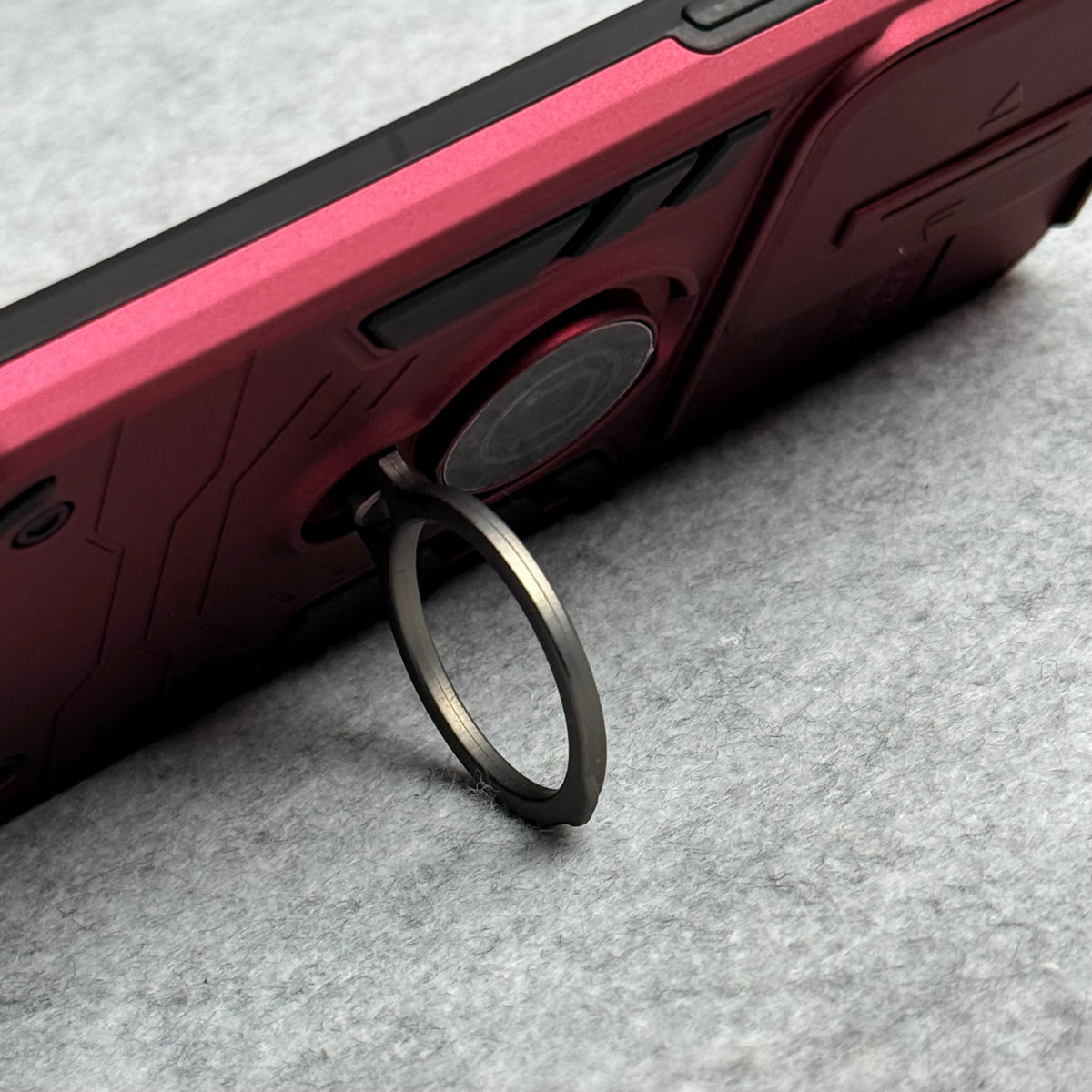 Samsung Galaxy S23 Armor Camera Slide Protection Ring Stand Shockproof Phone Cover