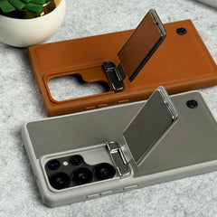 Samsung Galaxy Ultra Series Metal Camera Cap with Stand Cover