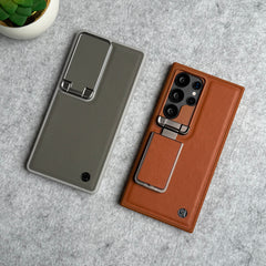 Samsung Galaxy S23 Ultra Metal Camera Cap Stand Cover