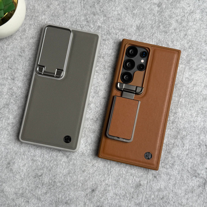 Samsung Galaxy S24 Ultra Metal Camera Cap Stand Cover