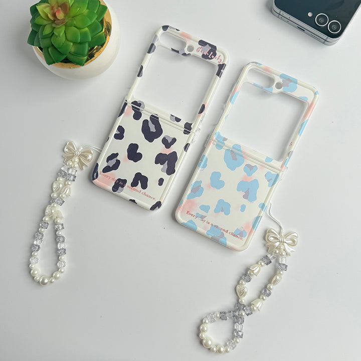 Samsung Galaxy Z Flip 6 Leopard Design Case Cover
