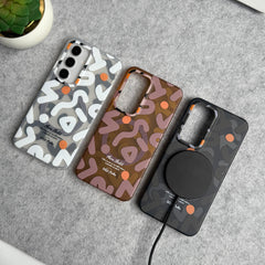 Samsung Galaxy S Series Geometric Graffiti Shockproof MagSafe Case Cover