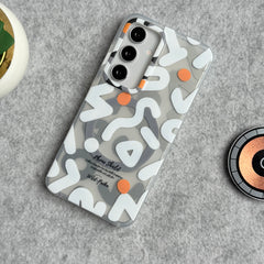 Samsung Galaxy S24 Geometric Graffiti Shockproof MagSafe Case Cover