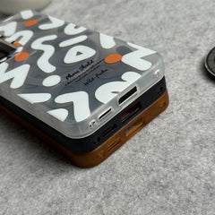 Samsung Galaxy S Series Geometric Graffiti Shockproof MagSafe Case Cover