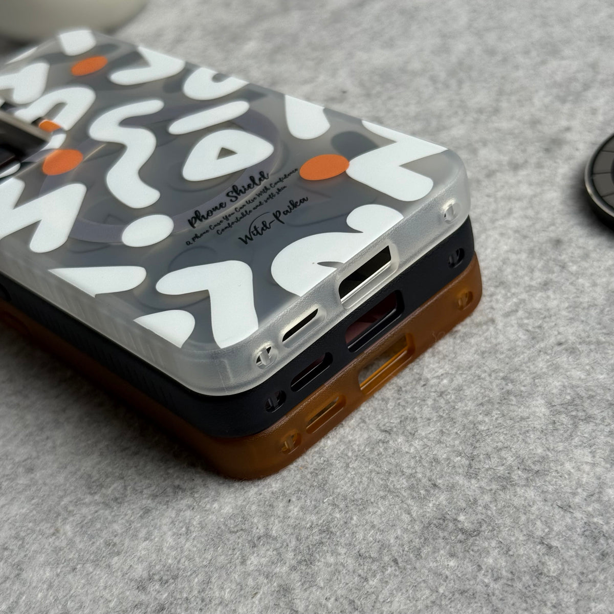 Samsung Galaxy S Series Geometric Graffiti Shockproof MagSafe Case Cover