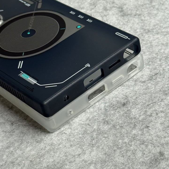 Samsung Galaxy S24 Ultra Matte Futuristic Design Magnetic MagSafe Charging Case