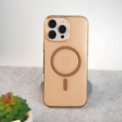 iPhone 16 Series High Quality Cristal Case Strong MagSafe IC Working Case Cover