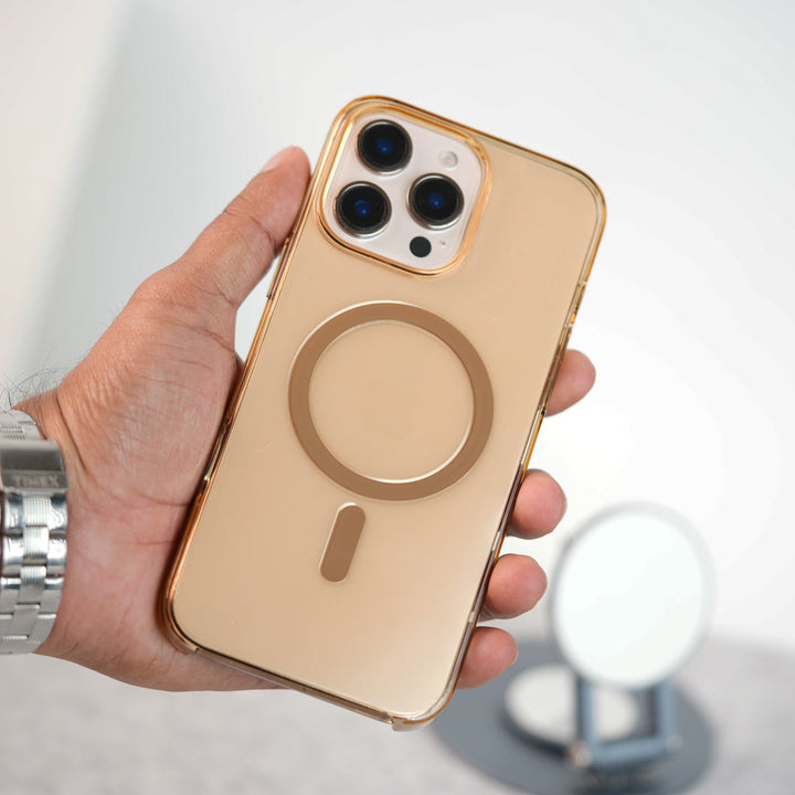 iPhone 16 Series High Quality Cristal Case Strong MagSafe IC Working Case Cover