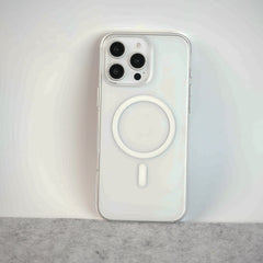 iPhone 16 Series High Quality Cristal Case Strong MagSafe IC Working Case Cover