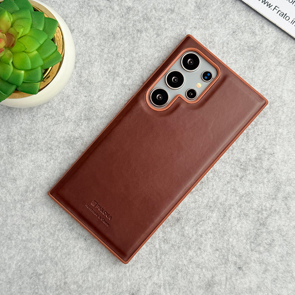 Samsung Galaxy S23 Ultra Premium Pu Leather Case Cover