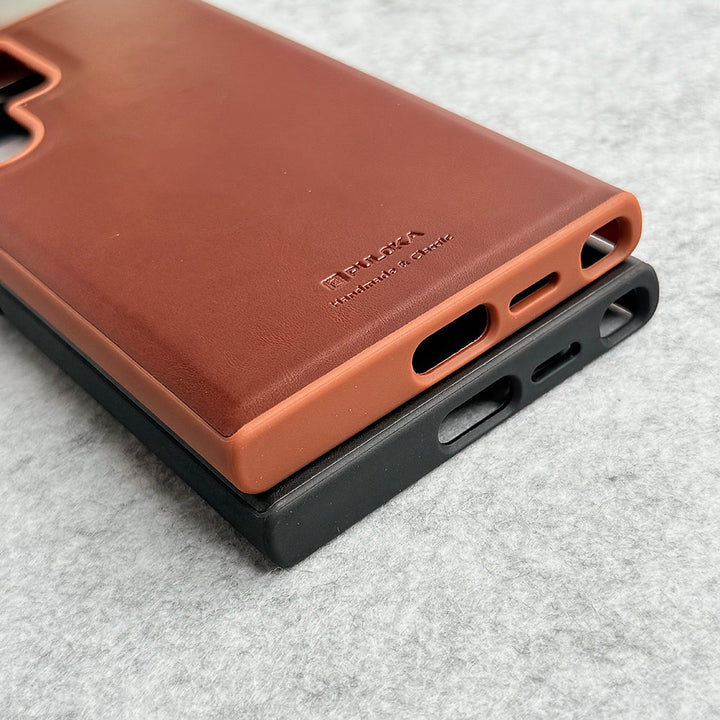 Samsung Galaxy S23 Ultra Premium Pu Leather Case Cover