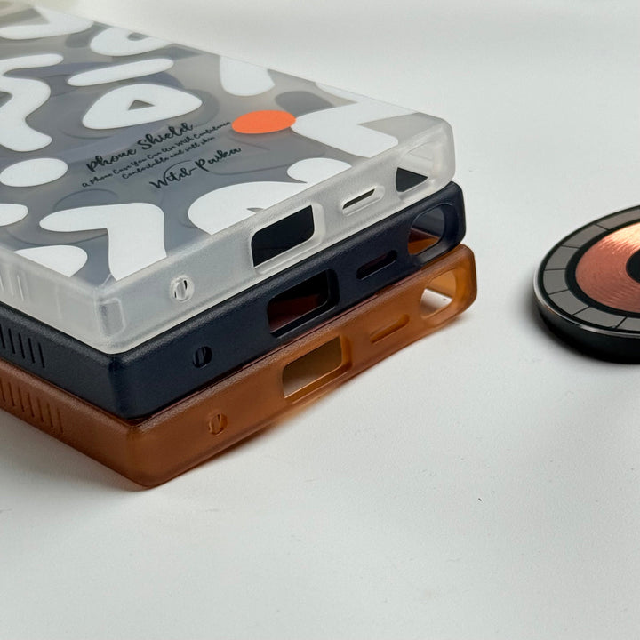 Samsung Galaxy S24 Ultra Geometric Graffiti Shockproof MagSafe Case Cover