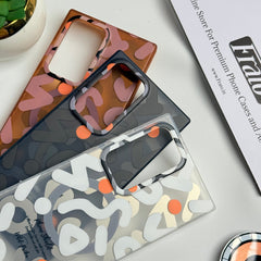 Samsung Galaxy S24 Ultra Geometric Graffiti Shockproof MagSafe Case Cover