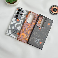 Samsung Galaxy S24 Ultra Geometric Graffiti Shockproof MagSafe Case Cover