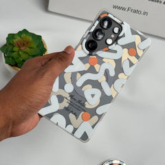 Samsung Galaxy S26 Ultra Geometric Graffiti Shockproof MagSafe Case Cover