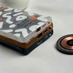 Samsung Galaxy S26 Ultra Geometric Graffiti Shockproof MagSafe Case Cover