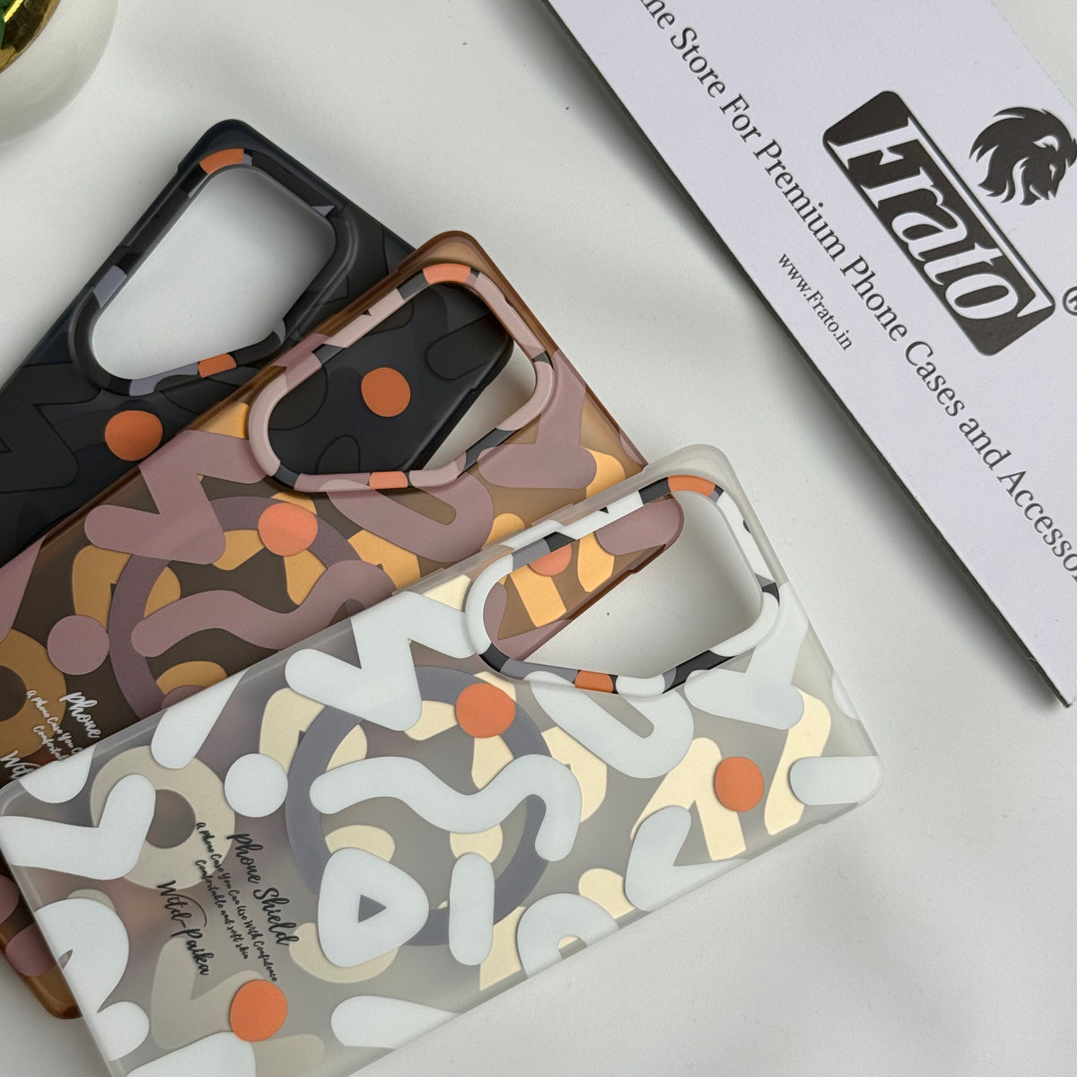 Samsung Galaxy S26 Ultra Geometric Graffiti Shockproof MagSafe Case Cover