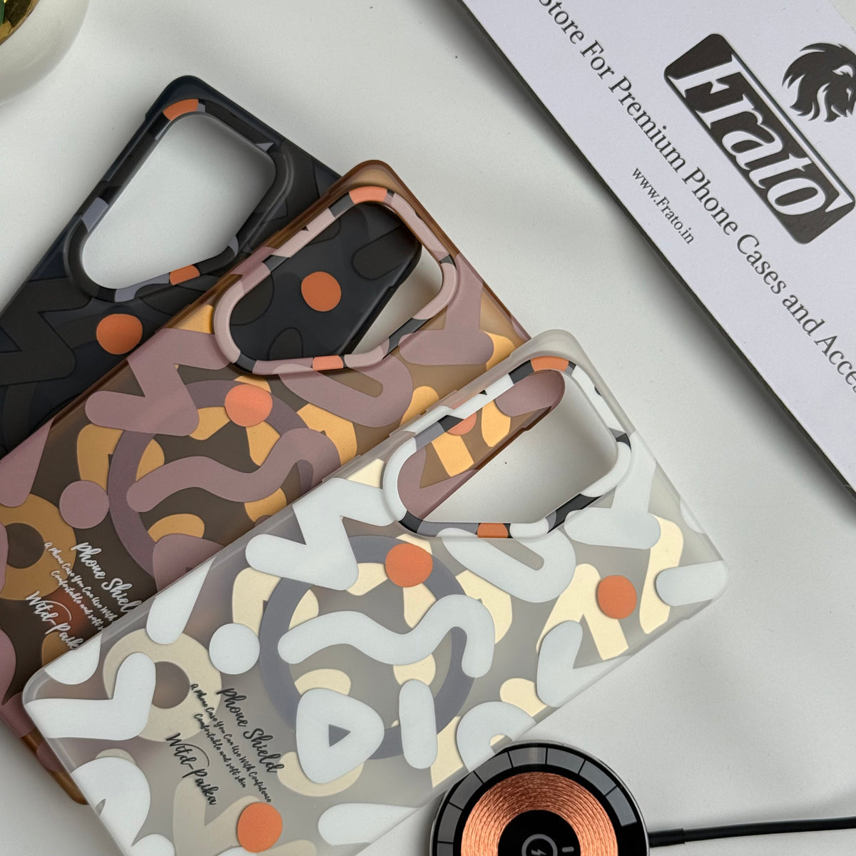 Samsung Galaxy S26 Ultra Geometric Graffiti Shockproof MagSafe Case Cover
