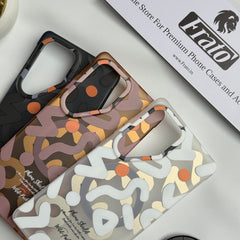 Samsung Galaxy S26 Ultra Geometric Graffiti Shockproof MagSafe Case Cover
