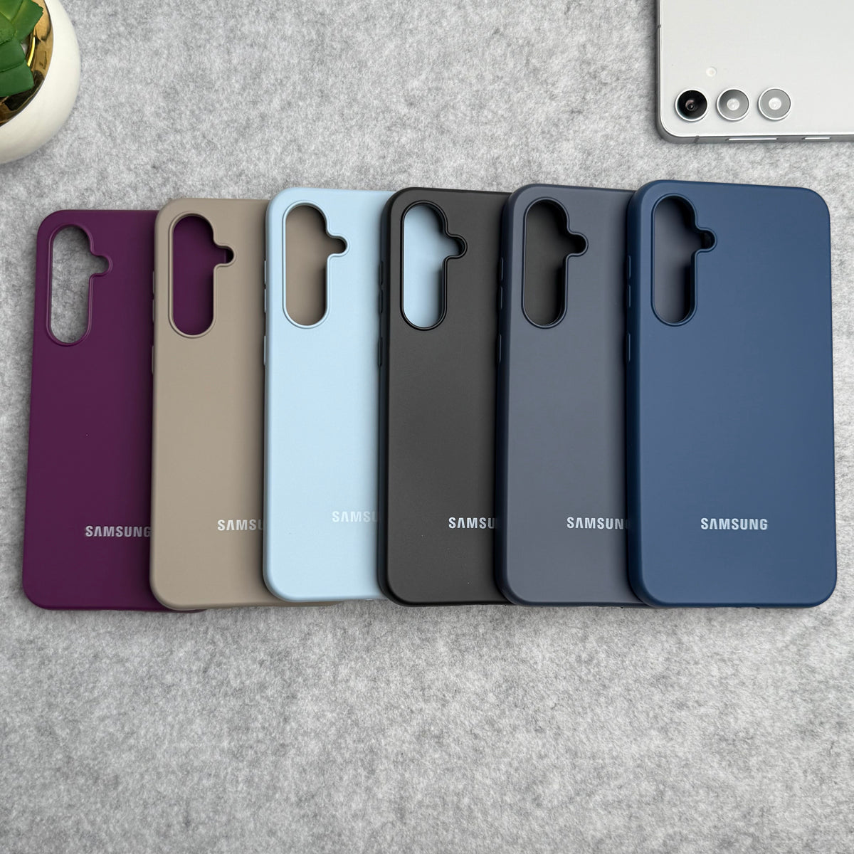 Samsung Galaxy S23 FE Liquid Silicone Case Cover