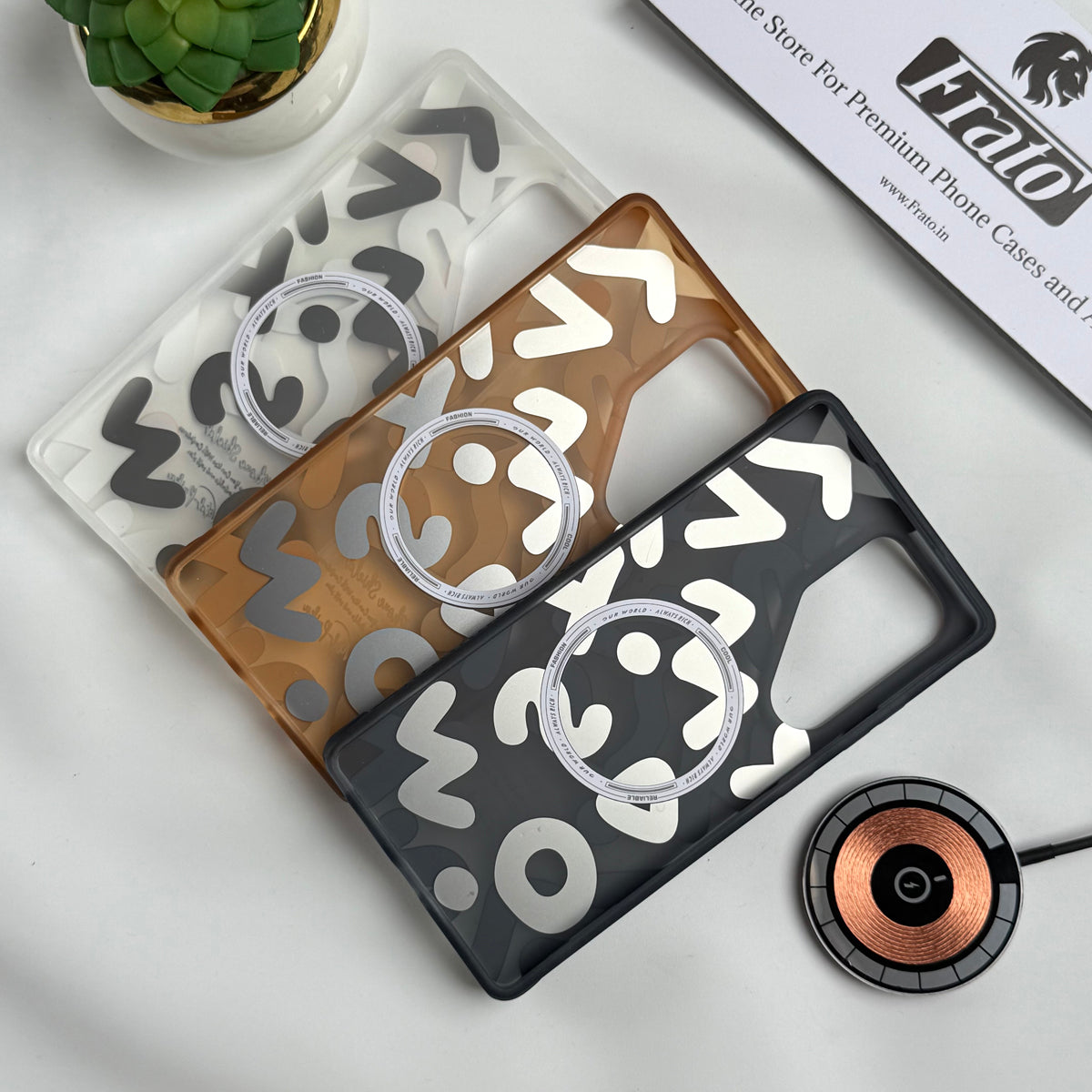 Samsung Galaxy S26 Ultra Geometric Graffiti Shockproof MagSafe Case Cover