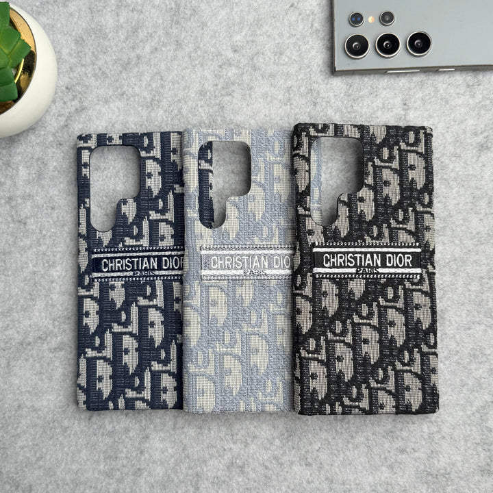 Samsung Galaxy S25 Ultra Luxury CD Brand Design Case Cover