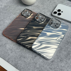 iPhone 15 Series 3D Wavy Pearl Case