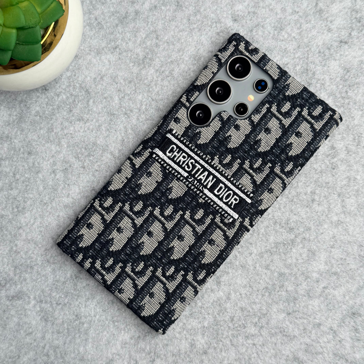 Samsung Galaxy S25 Ultra Luxury CD Brand Design Case Cover