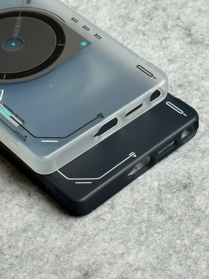 Samsung Galaxy S25 Ultra Magsafe Matte Futuristic Design Magnetic MagSafe Charging Case