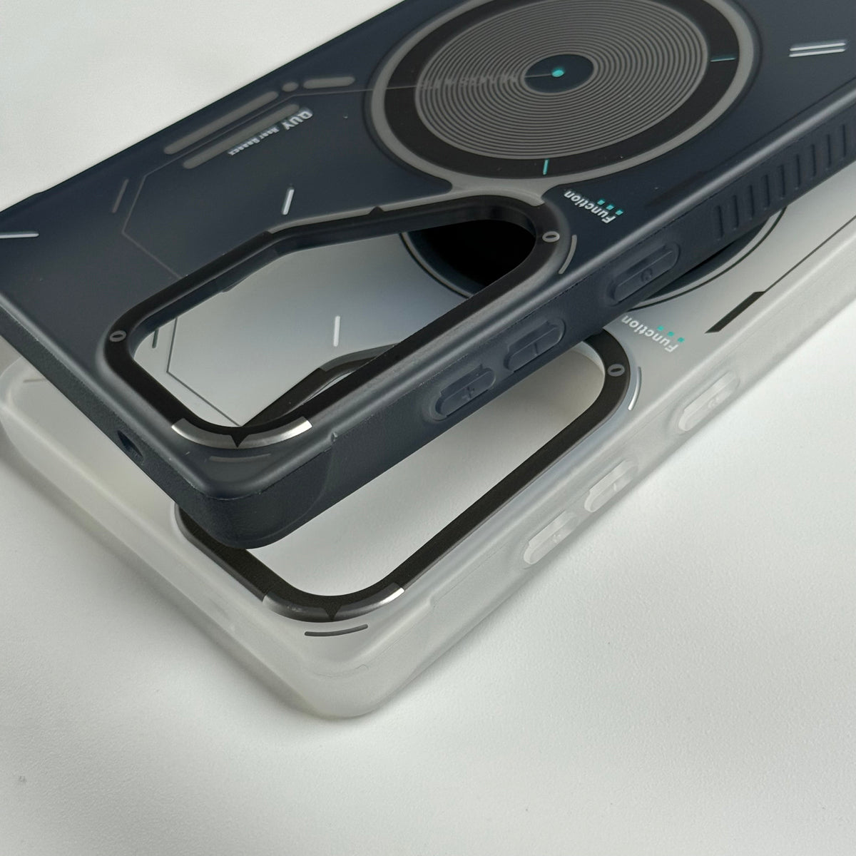 Samsung Galaxy S25 Ultra Magsafe Matte Futuristic Design Magnetic MagSafe Charging Case