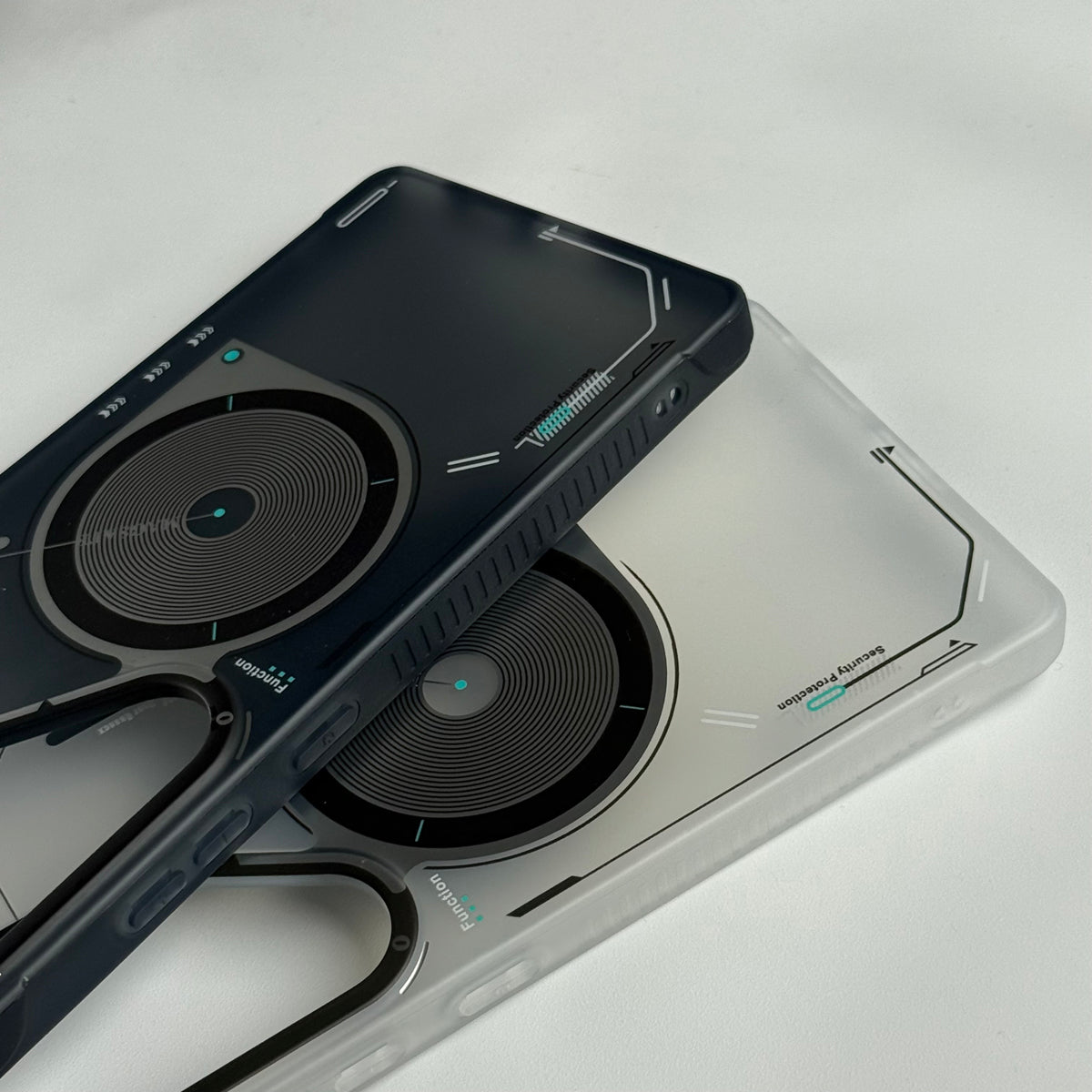 Samsung Galaxy S25 Ultra Magsafe Matte Futuristic Design Magnetic MagSafe Charging Case