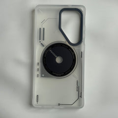 Samsung Galaxy S25 Ultra Magsafe Matte Futuristic Design Magnetic MagSafe Charging Case