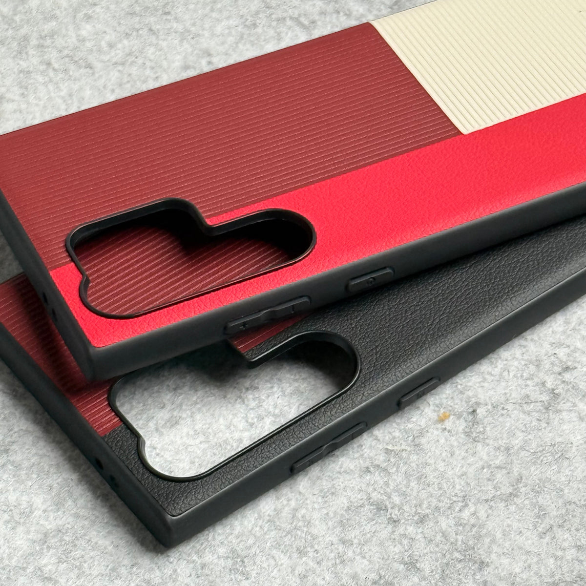 Galaxy S23 Ultra Classic Three Colors Shade Case Cover
