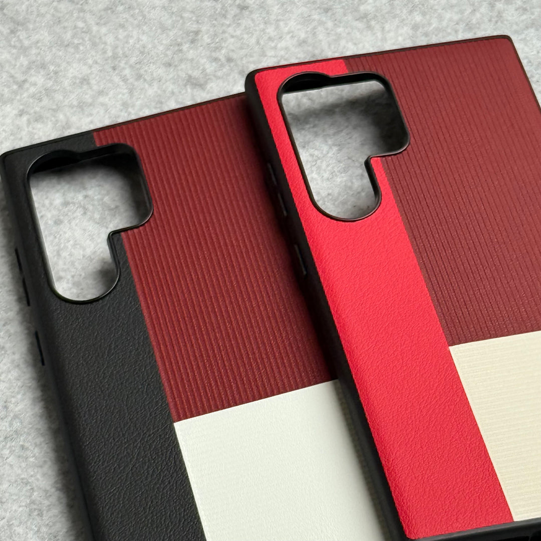 Galaxy S24 Ultra Classic Three Colors Shade Case Cover