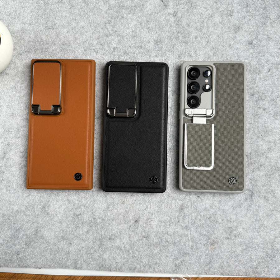Samsung Galaxy S23 Ultra Metal Camera Cap Stand Cover