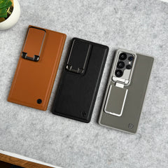Samsung Galaxy Ultra Series Metal Camera Cap with Stand Cover