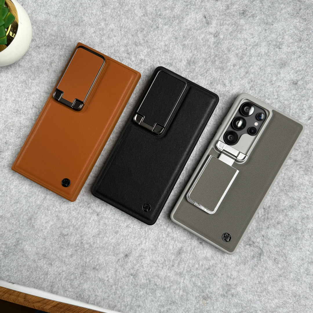 Samsung Galaxy S24 Ultra Metal Camera Cap Stand Cover