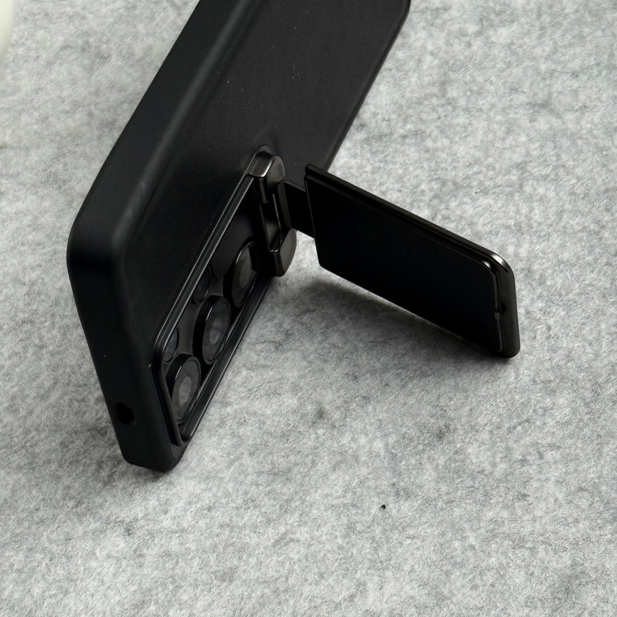 Samsung Galaxy Ultra Series Metal Camera Cap with Stand Cover