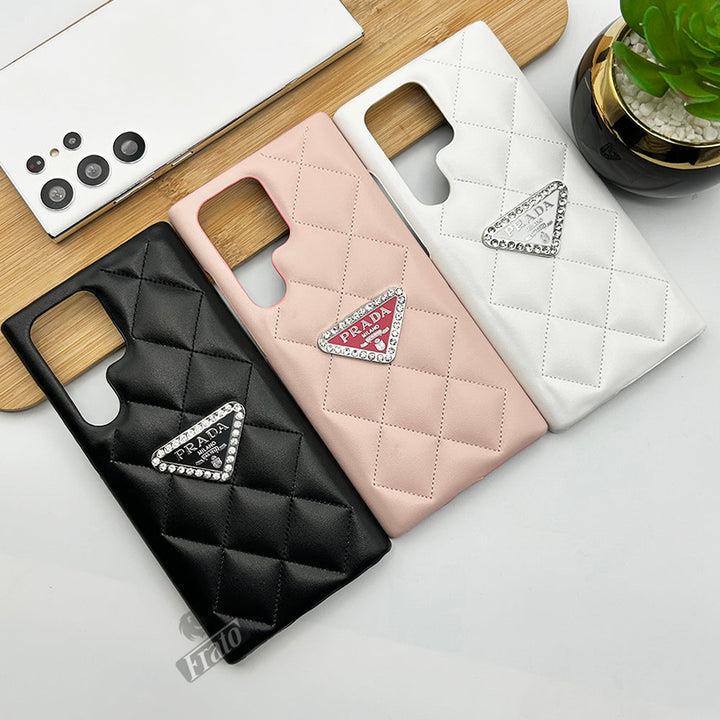 Samsung Galaxy S22 Ultra Puff Edition PU Leather Case Cover
