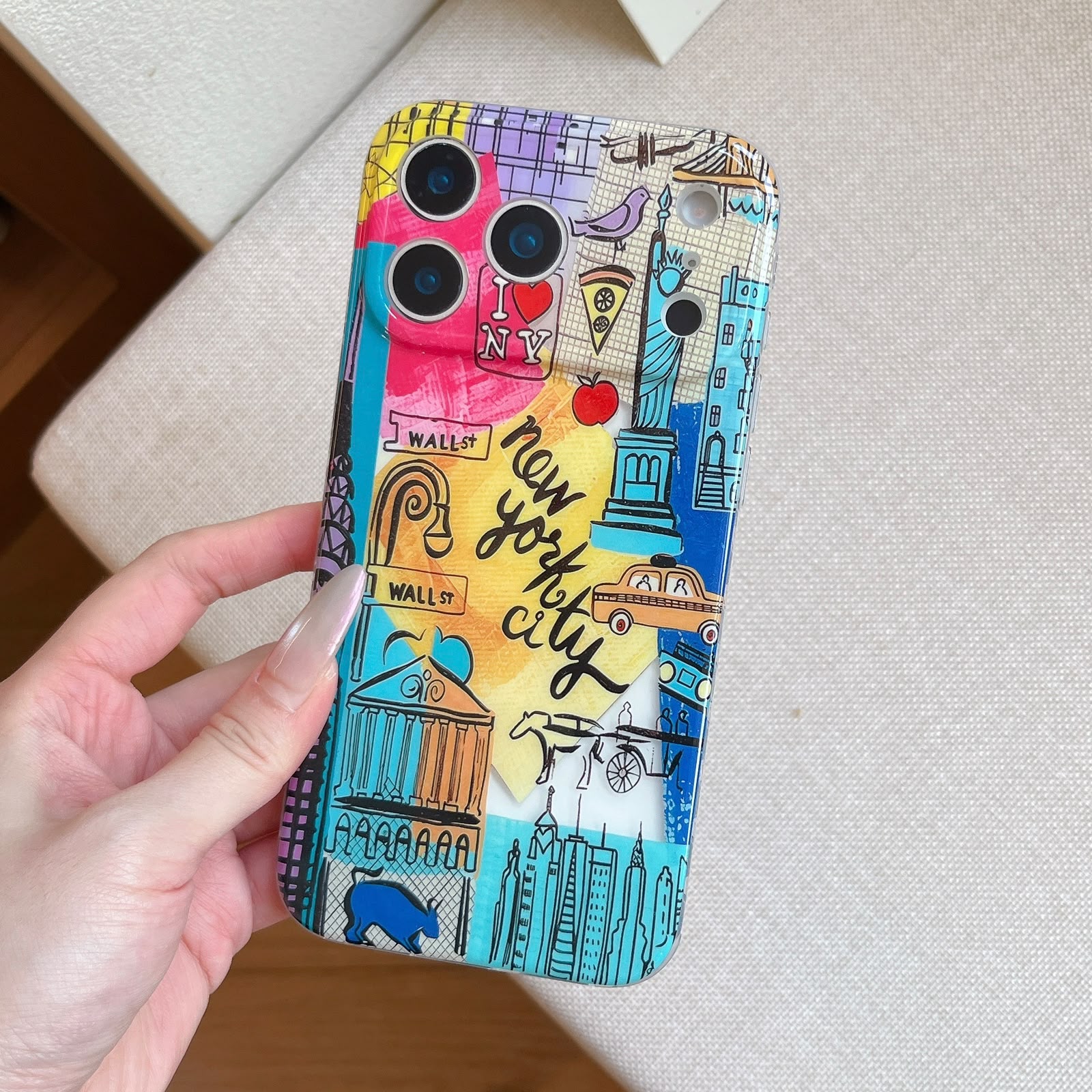 Premium Travel City Collection Designer Protective Case for iPhone