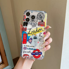 Premium Travel City Collection Designer Protective Case for iPhone
