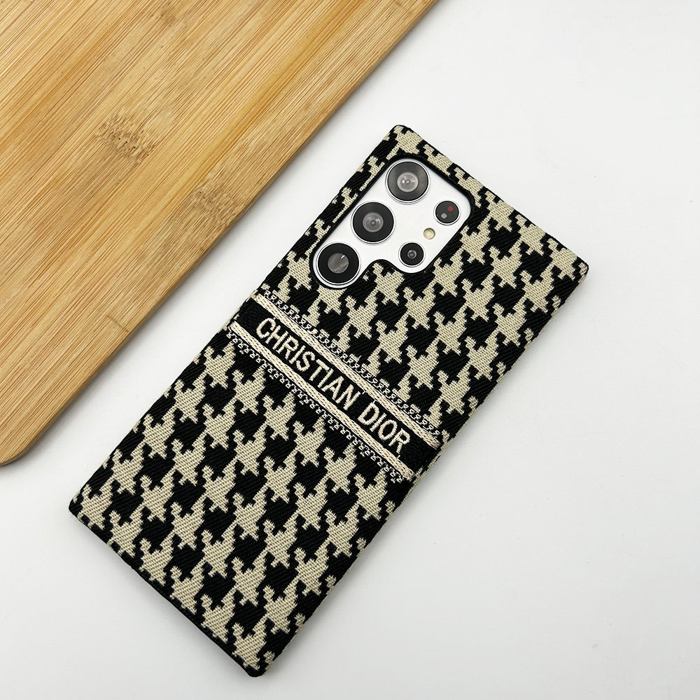 Samsung Galaxy S24 Ultra Luxury CD Brand Design Case Cover