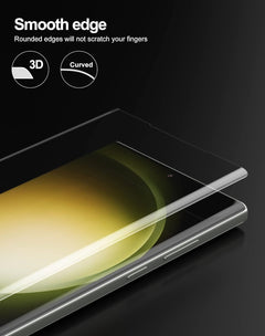 Samsung Galaxy S23 Ultra Full Curved UV Tempered Glass Screen Protector Guard