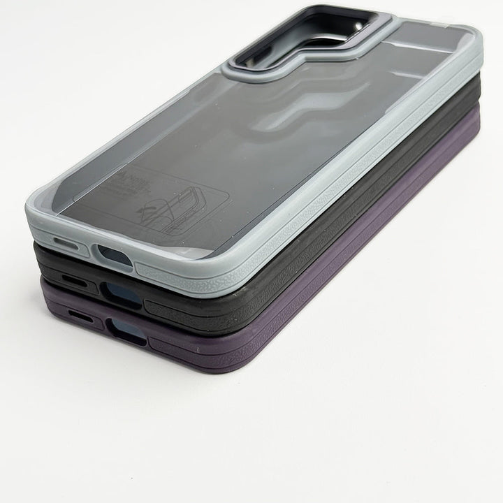SamSung Galaxy S24 Acrylic Shield Shockproof Case With Metal Camera Ring