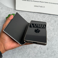 Samsung Galaxy S24 Ultra Flip Leather Bracket Card Holder Kick Stand Case