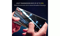 Samsung Galaxy S23 Ultra Full Curved UV Tempered Glass Screen Protector Guard