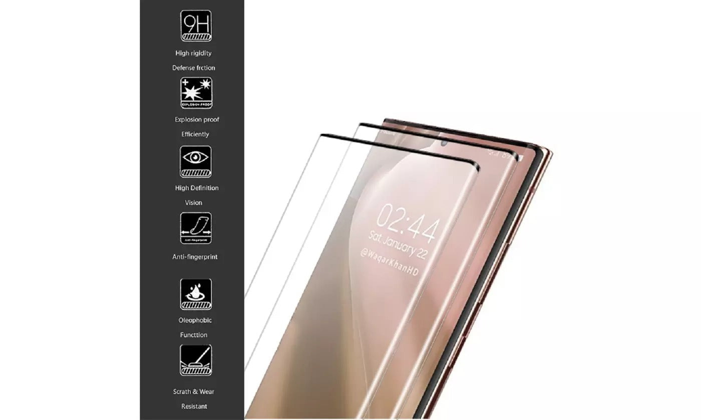 Samsung Galaxy S23 Ultra Full Curved UV Tempered Glass Screen Protector Guard
