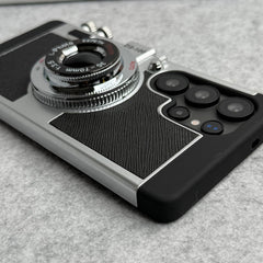 Samsung S22 Ultra 3D Retro Vintage Camera Case Cover
