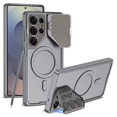 Samsung Galaxy S25 Ultra Lens Protection Fully Metal Bracket Hard Shell Case