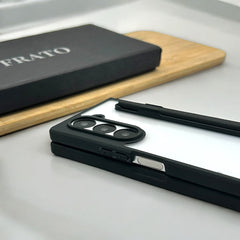 Samsung Galaxy Z Fold 6 Clear Transparent Case With S-Pen Holder